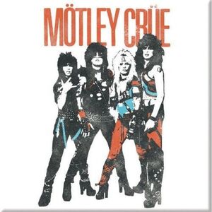 Motley Crue World Tour Vintage Fridge Magnet