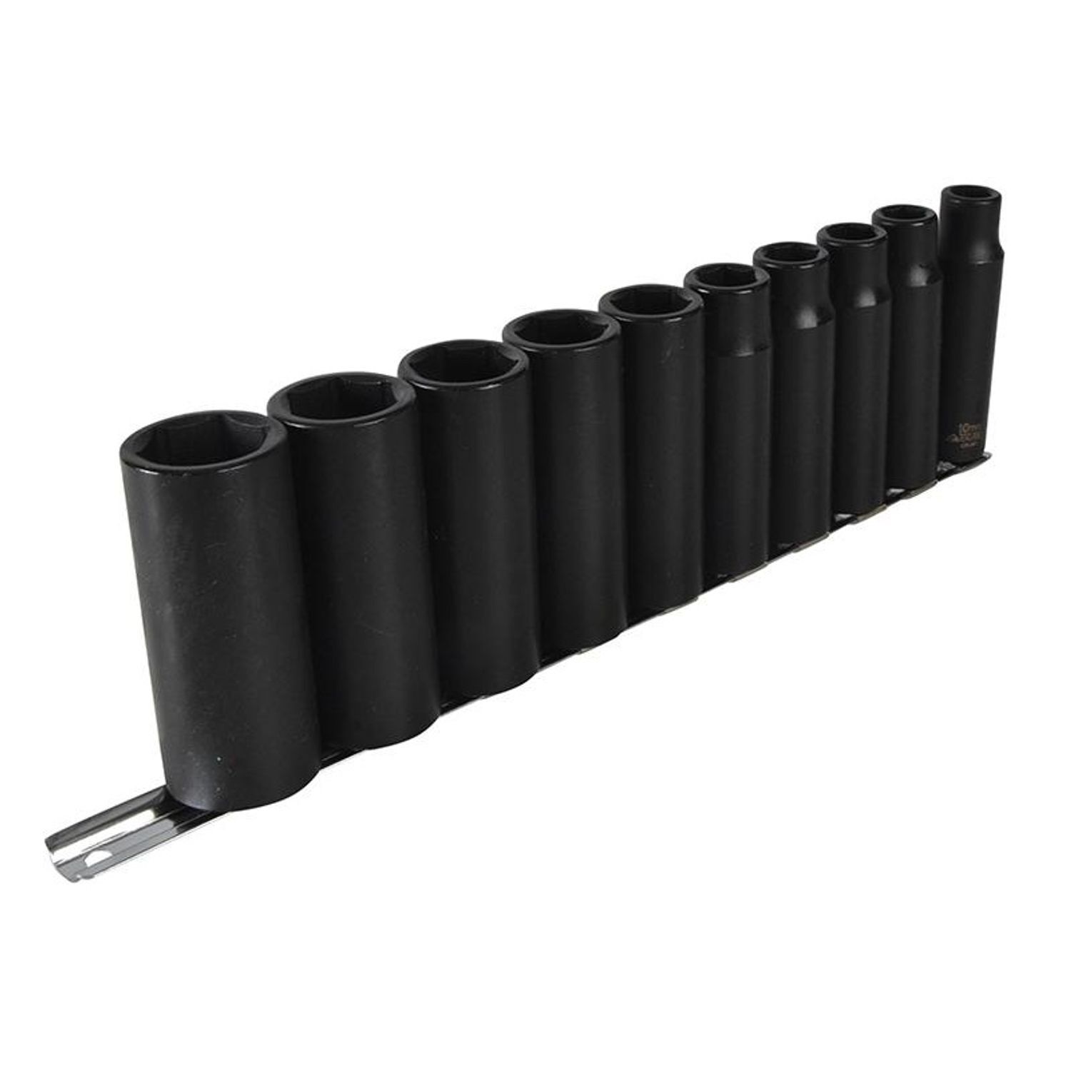 Teng 1/2In Drive 9126 Deep Impact Socket Set, 10 Piece - Multi Colour