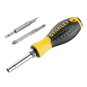 Stanley Hand Tools 6-way Screwdriver Carded