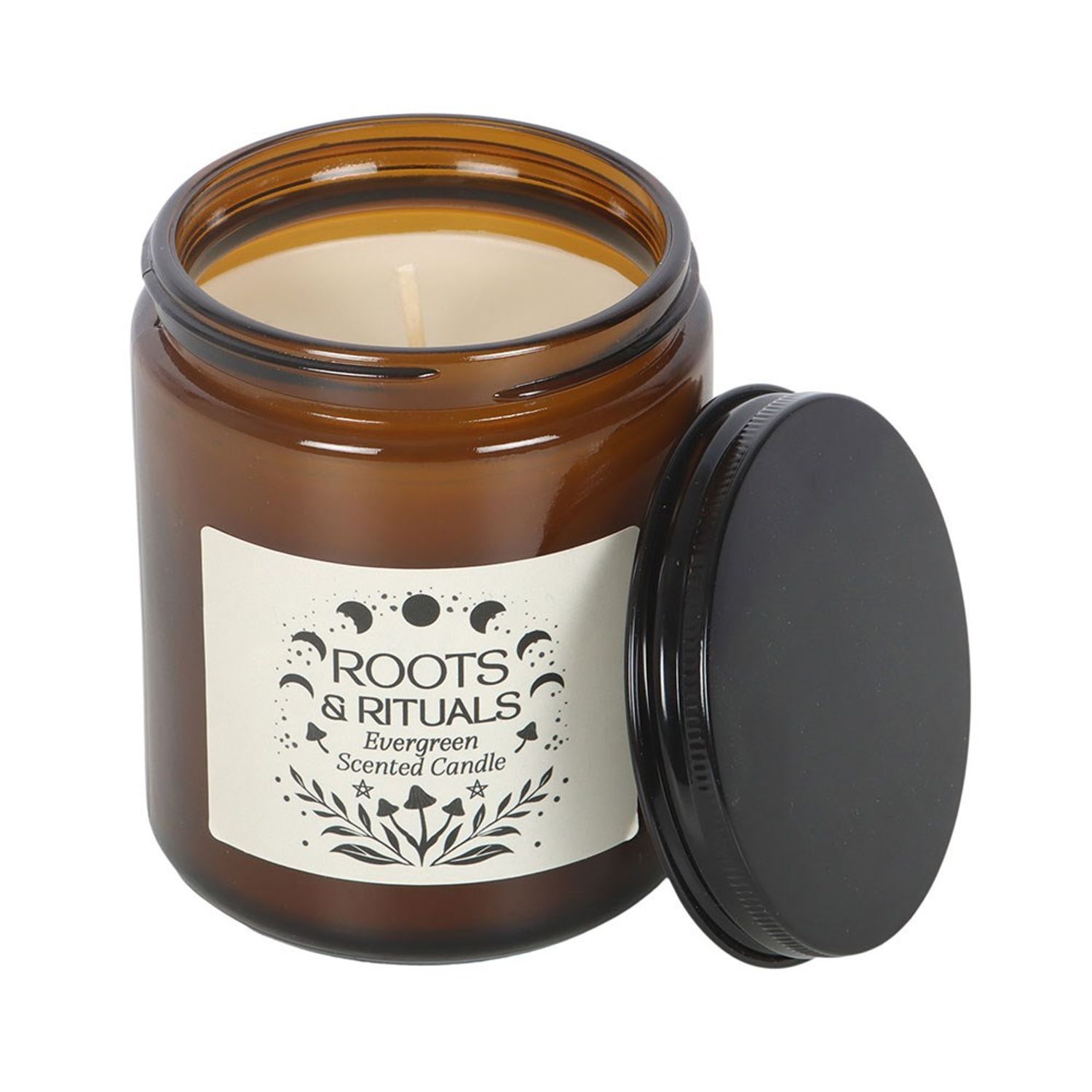 Something Different Roots & Rituals Evergreen Scented Candle - Amber