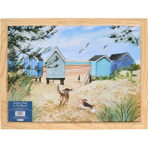 Summer Walk On The Beach Lap Tray