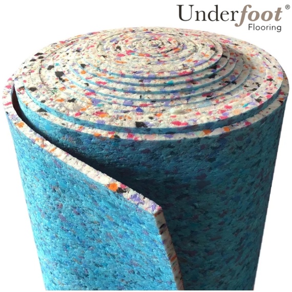 Underfoot 10mm Carpet Underlay 15m² Roll - Cushioned PU Foam