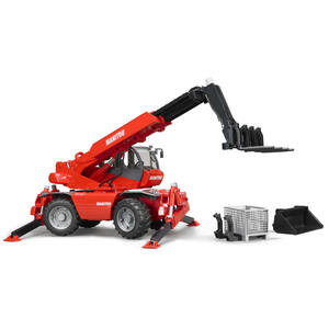 Bruder Manitou Telescopic forklift MRT 2150 with accessories Industrial Forklift Model