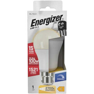 Energizer BC / B22 LED GLS Bulb
