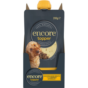 Encore Topper Bone Broth with Turmeric and Parsley