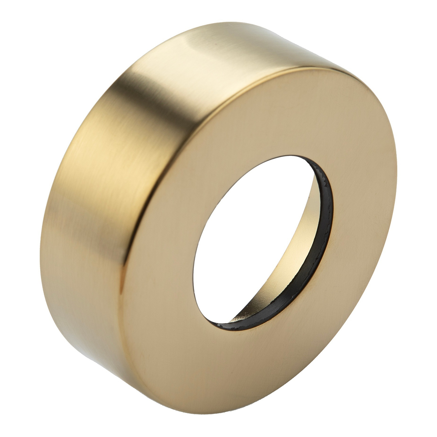 Mcalpine Brushed Brass Wallflange For 42Mm Od Pipe - Wallflange-Bb42 - White