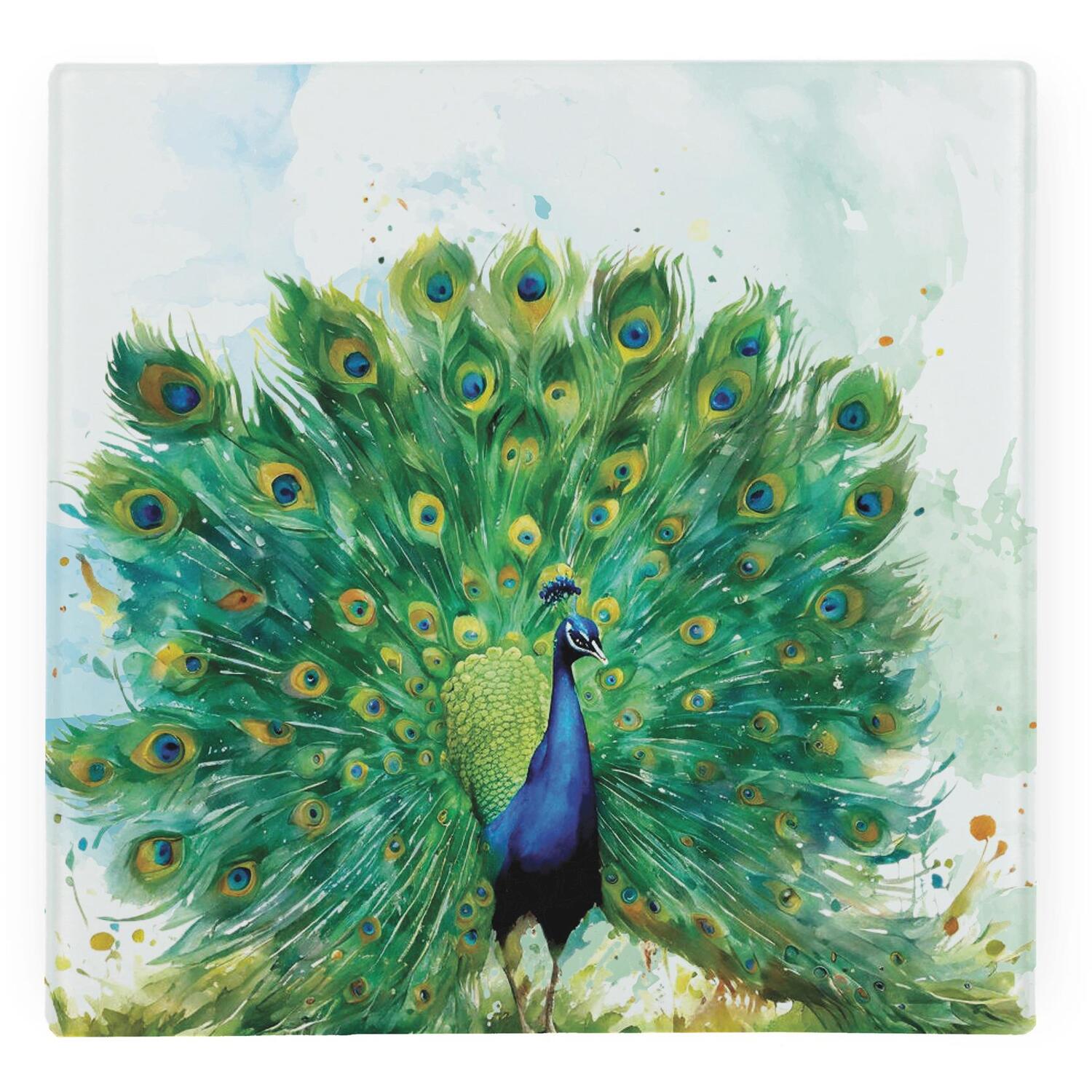 Image of Peacock Large Square Worktop Protector -&hellip;