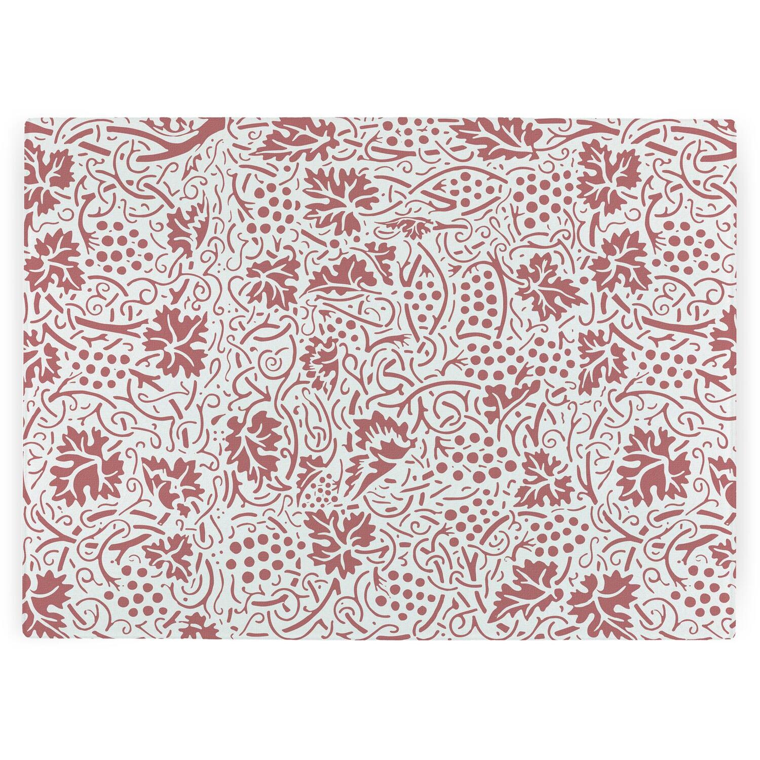 Image of Red Oak Leaves & Berries Worktop&hellip;