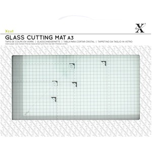 Xcut A3 Tempered Glass Cutting Mat, Craft Board Accessories For Craft