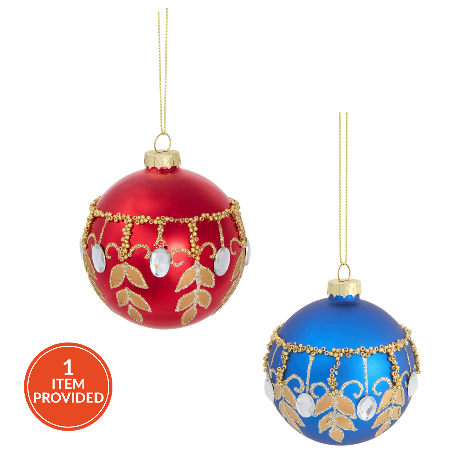 A Timeless Christmas Embellished Christmas Bauble