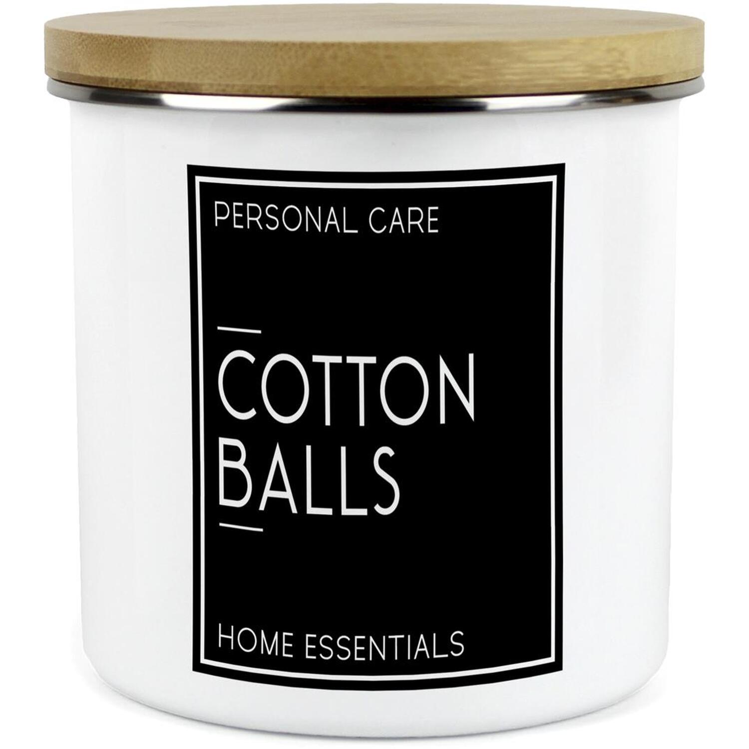 Purely Home Inverted Minimalist Home Storage Canisters - White