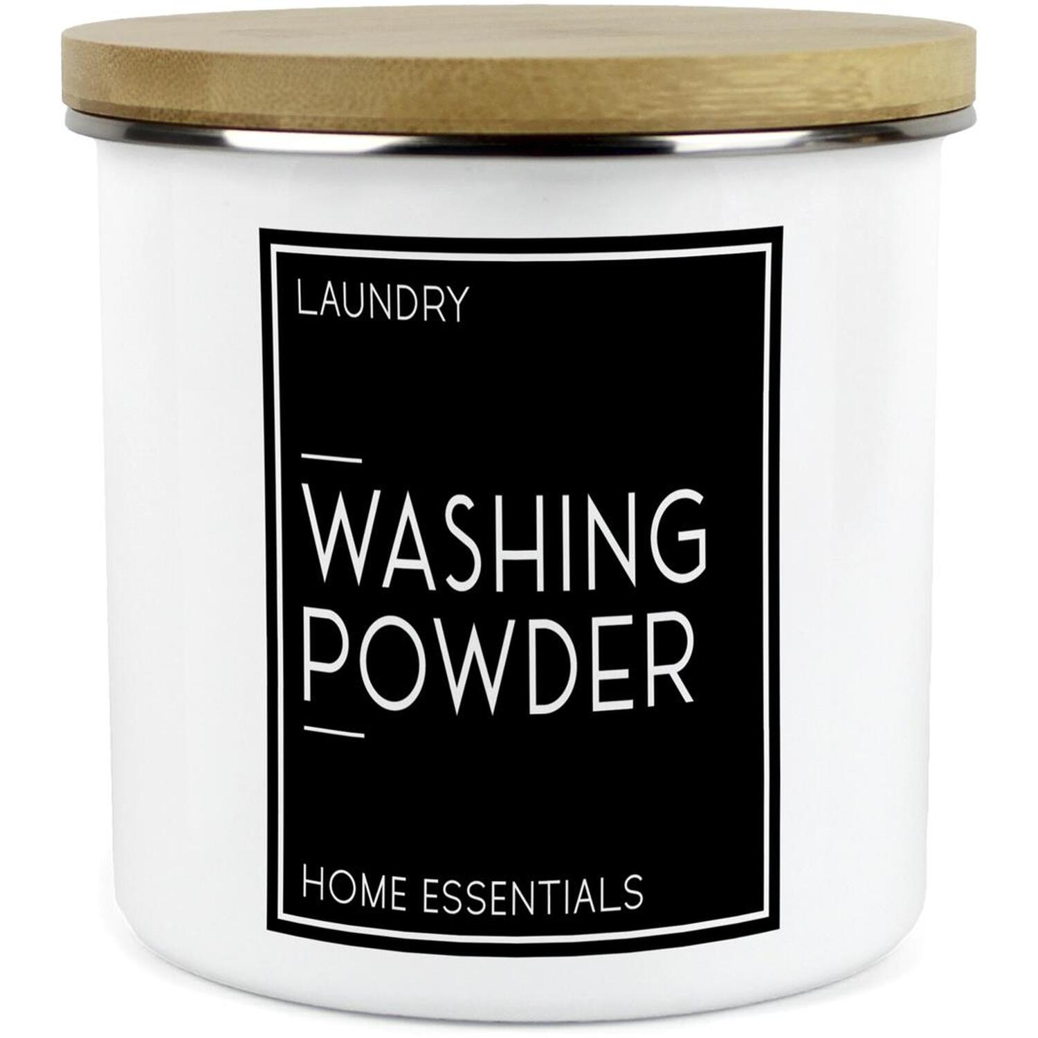 Purely Home Inverted Minimalist Home Storage Canisters - White