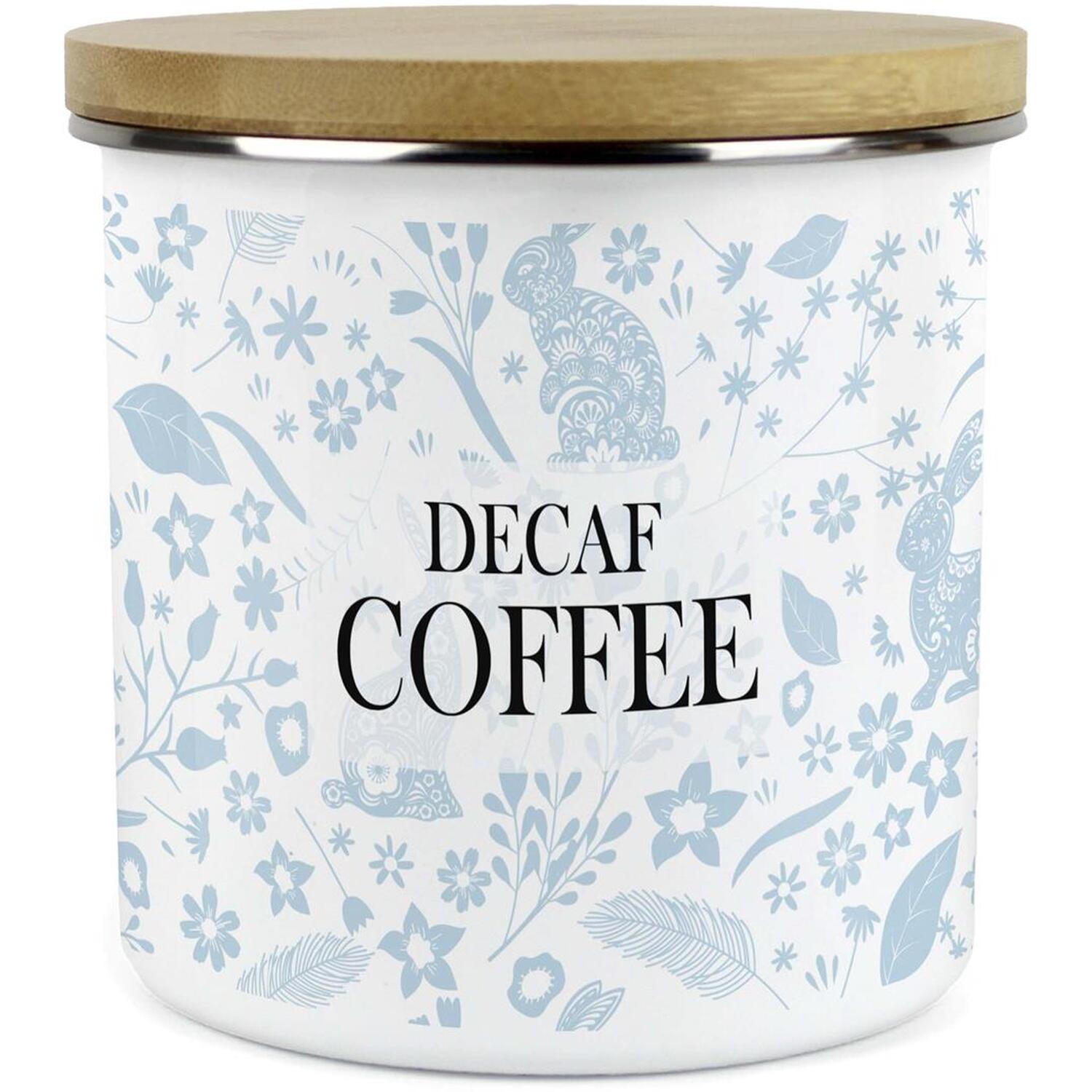 Purely Home Blue Wild Rabbits Large Kitchen Storage Canister - Blue / 130Mm