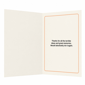 To My Built In Bad Influence Birthday Card