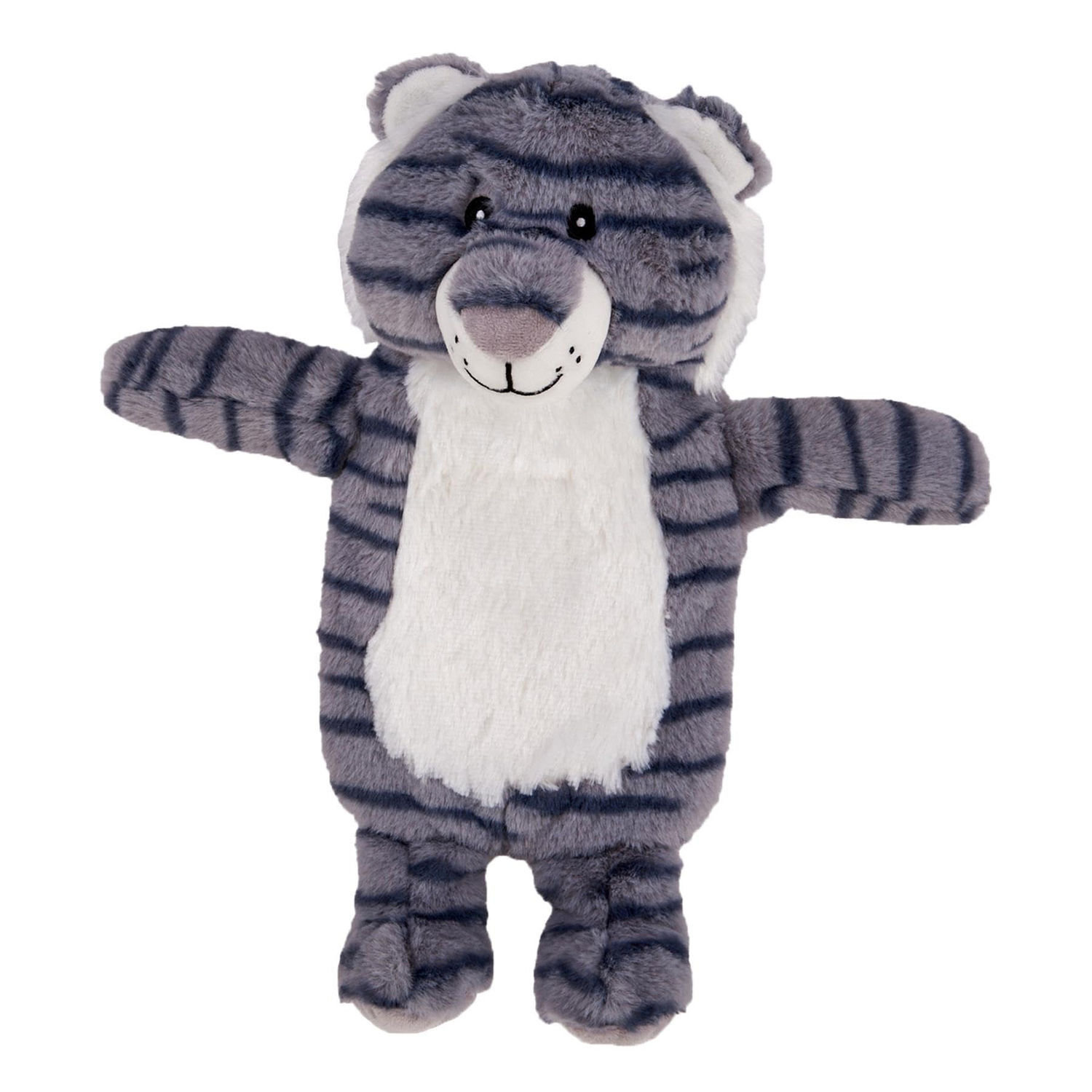 K Collection Tiger 3D 750Ml Hot Water Bottle And Cover - Grey