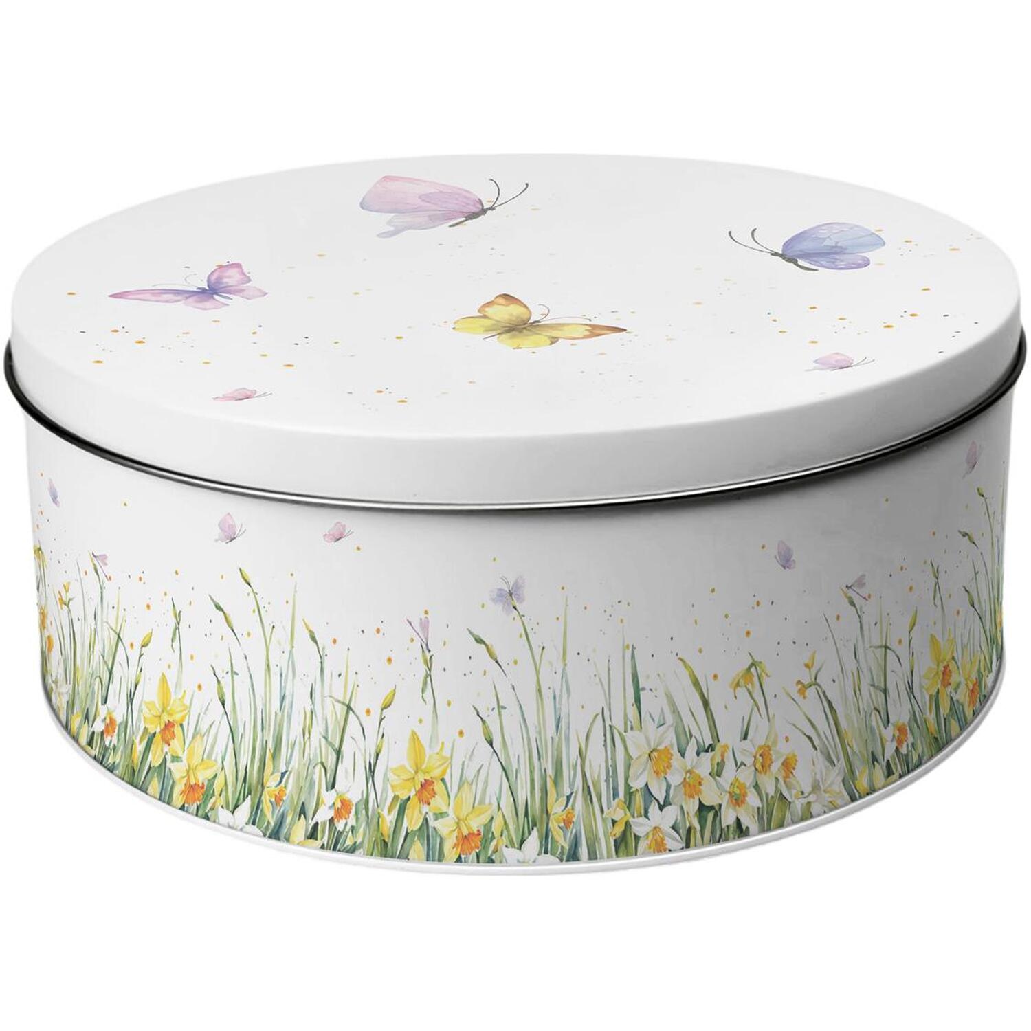 Image of Springtime Daffodils Small Cake Tin -&hellip;