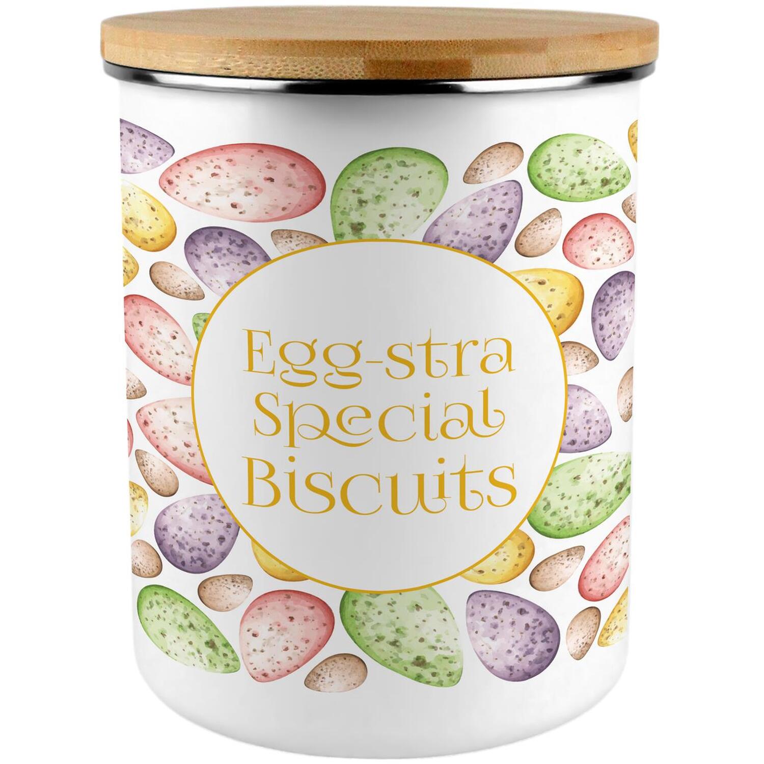 B&Q - Egg-Stra Extra Large Biscuit Tin - Image 2