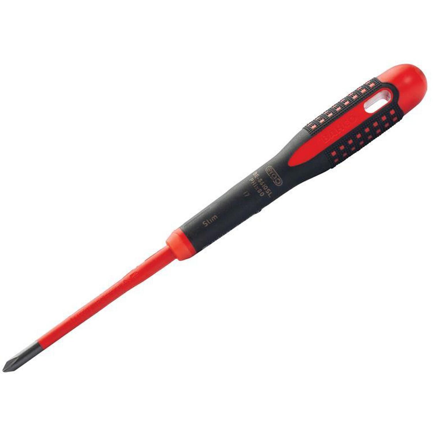 Bahco ERGO Slim VDE Insulated Phillips Screwdriver PH1 80mm - Image 9