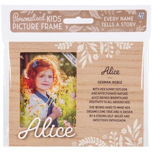 Alice Pre-personalised Child's Picture Frame