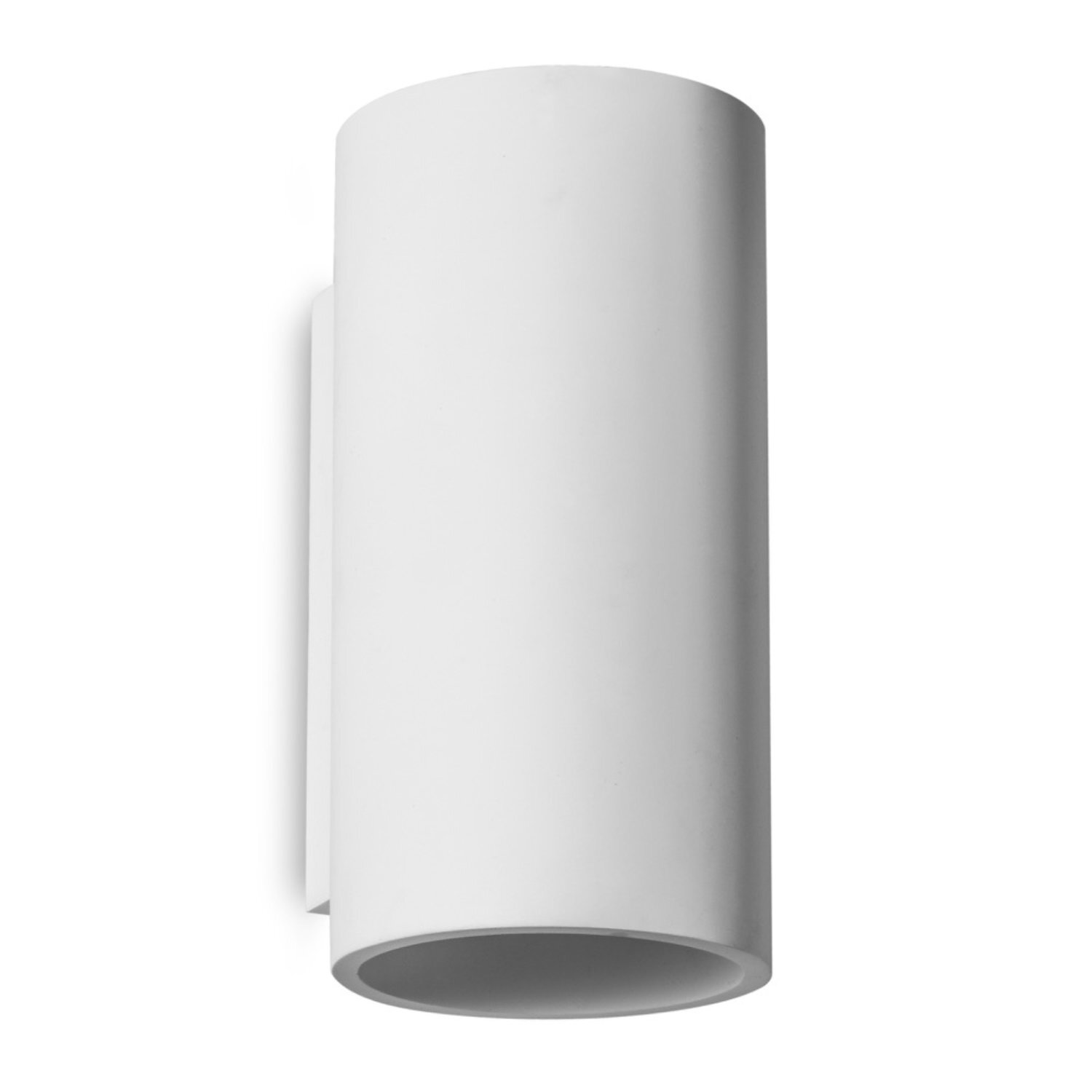 First Choice Lighting Andros 2Lt Wall Washer Light - White Plaster