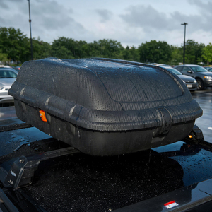 Car Roof Storage Box with Carbon Fibre Effect Finish & UV Resistant
