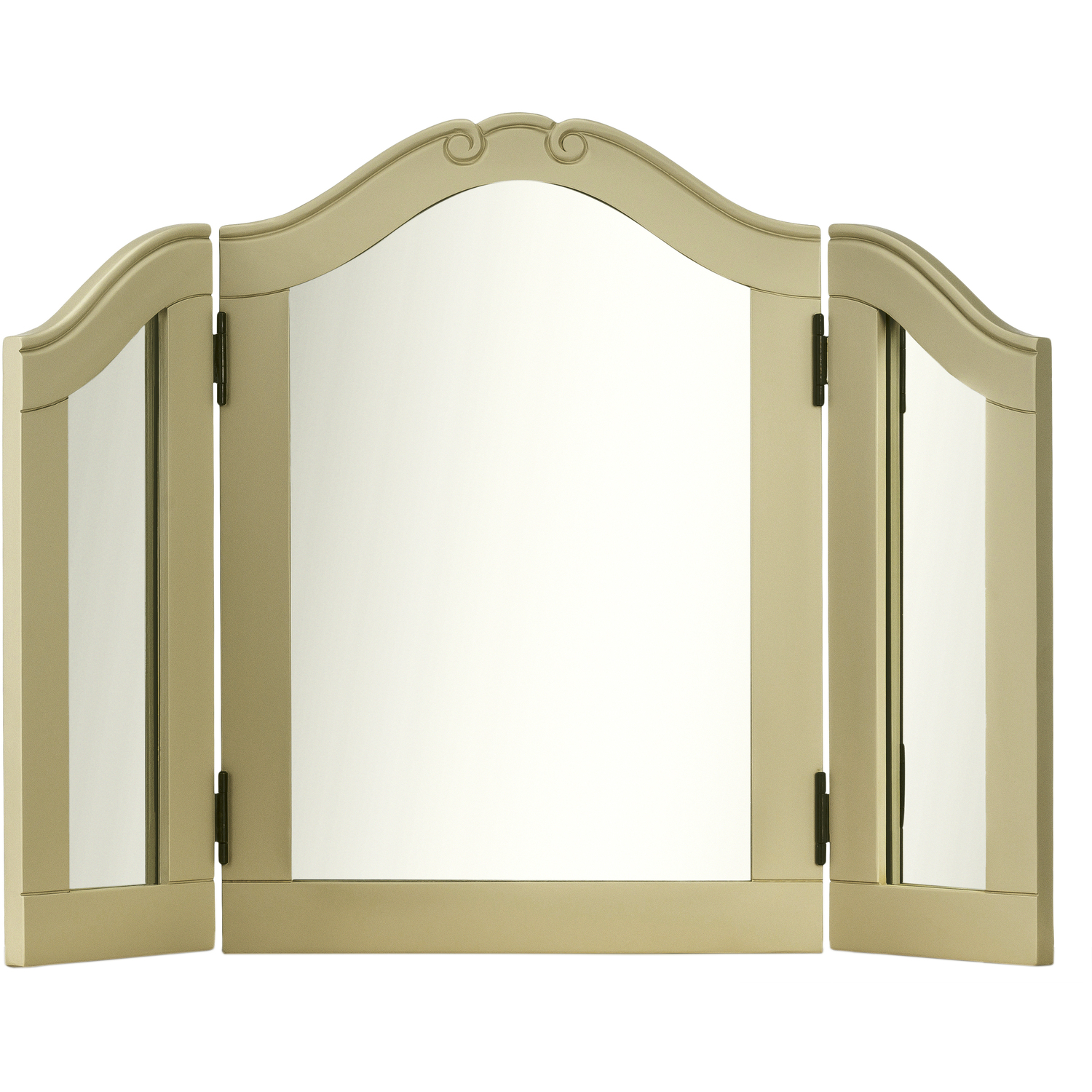 Statement Furniture Juliette Dressing Table 3-Way Mirror - Gold
