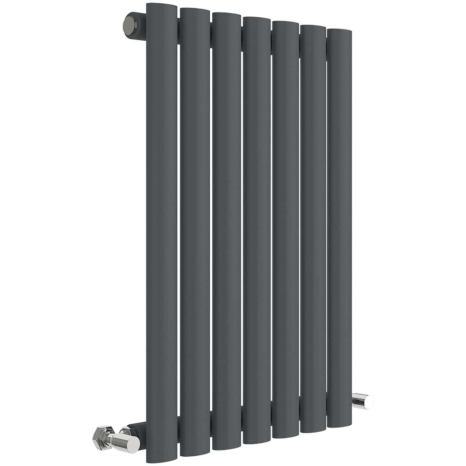 Balterley Embrace Horizontal Single Panel Radiator - Anthracite - Anthracite