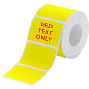 B Range 30x20mm Transparent Thermal Label Roll