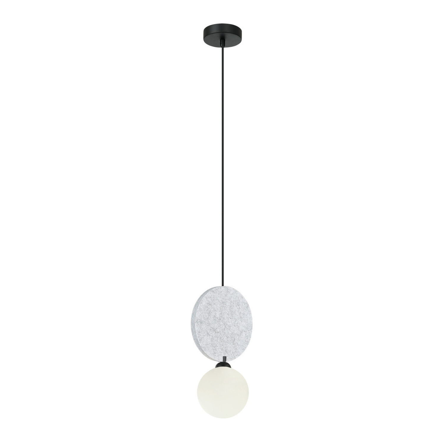 Italux Lighting Andrea Pendant Light Grey - Grey