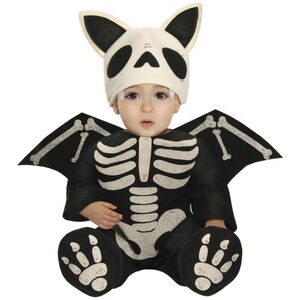 Child Skeleton Bat Fancy-Dress Costume