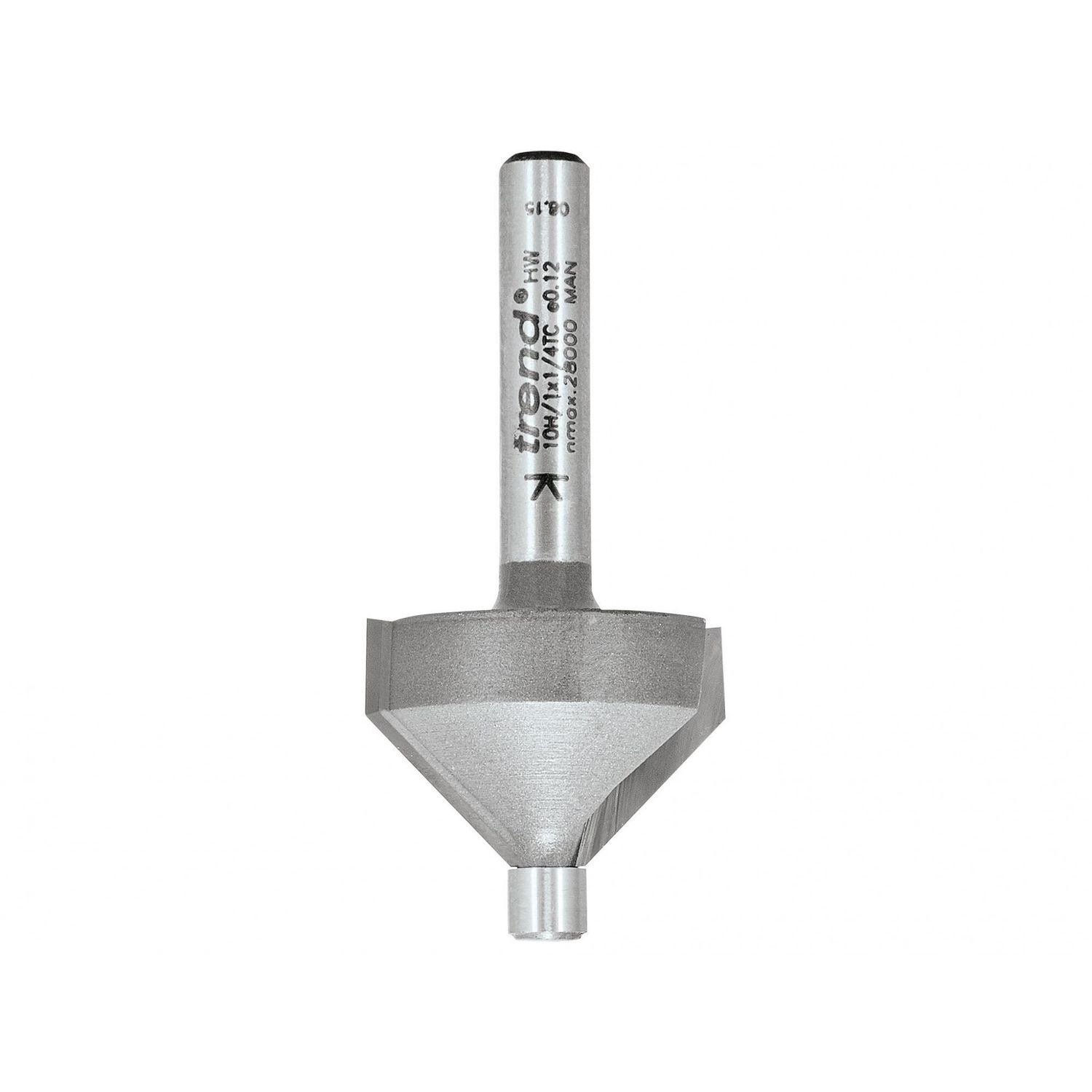 Trend 10H/1 X 1/4 Tct Pin Guided Chamfer / Bevel 45 10 .0 X 14.0Mm