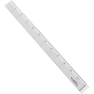 Acrylic Ruler with Steel Edge - 100cm