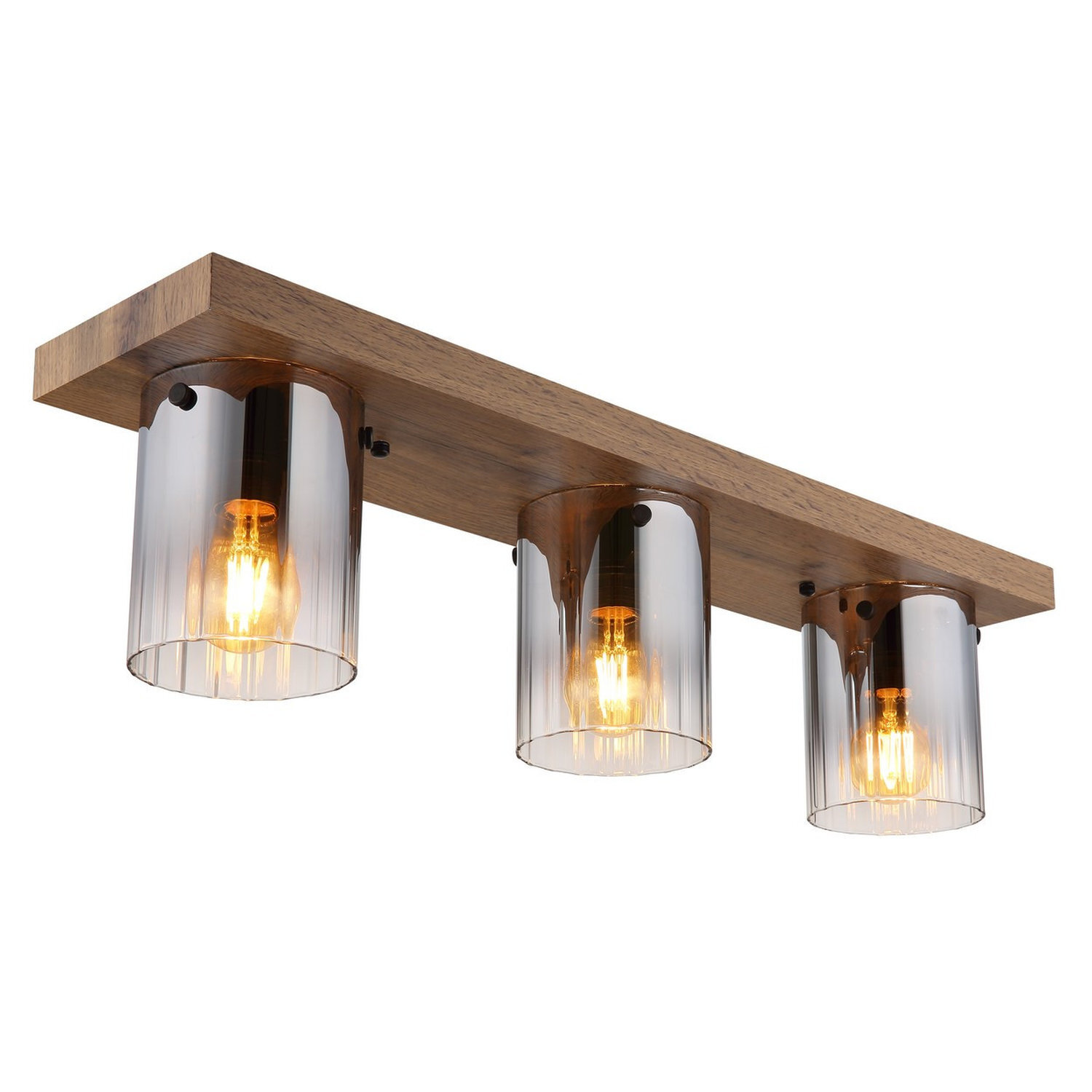 Globo Lighting Underwood Ceiling Light Wood