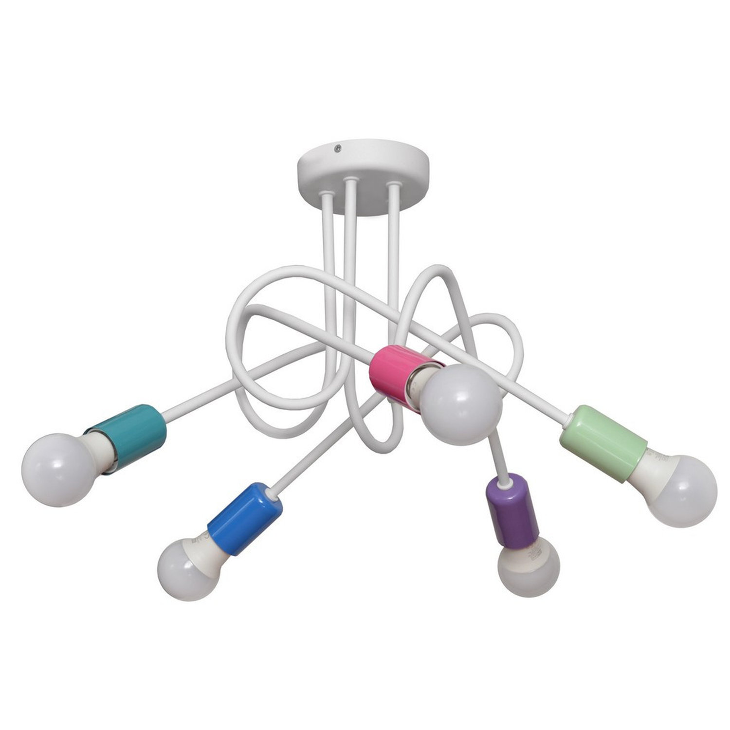 Helam Lighting Oxford Ceiling Light Multi-Coloured