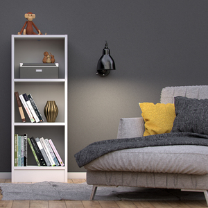 Focus Low Narrow Bookcase