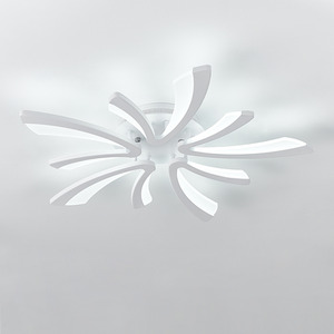Silver / 50W / Dimmable V-Shaped LED Flush Light shot 998072