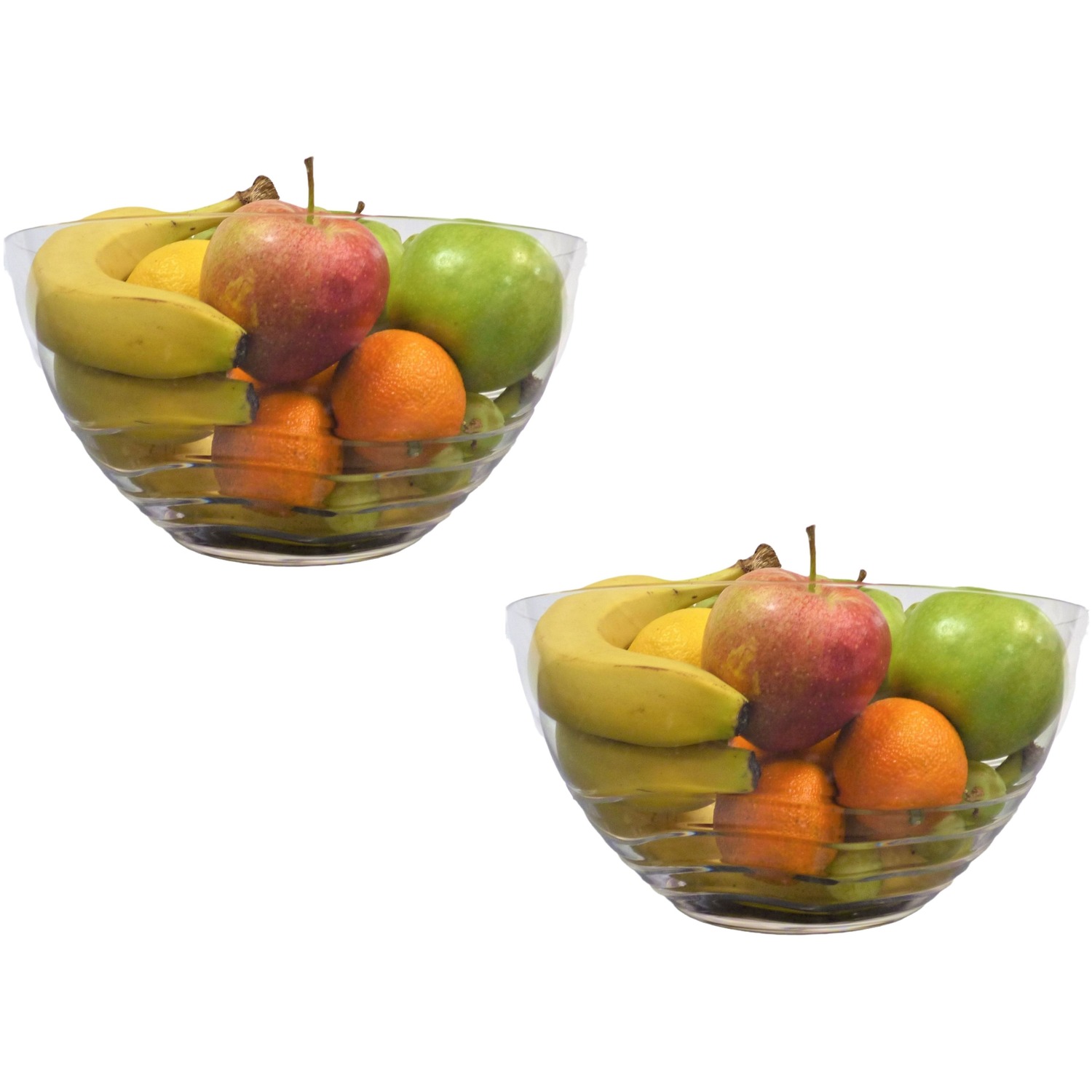 Image of Clear Swirl Salad Or Fruit Bowl&hellip;