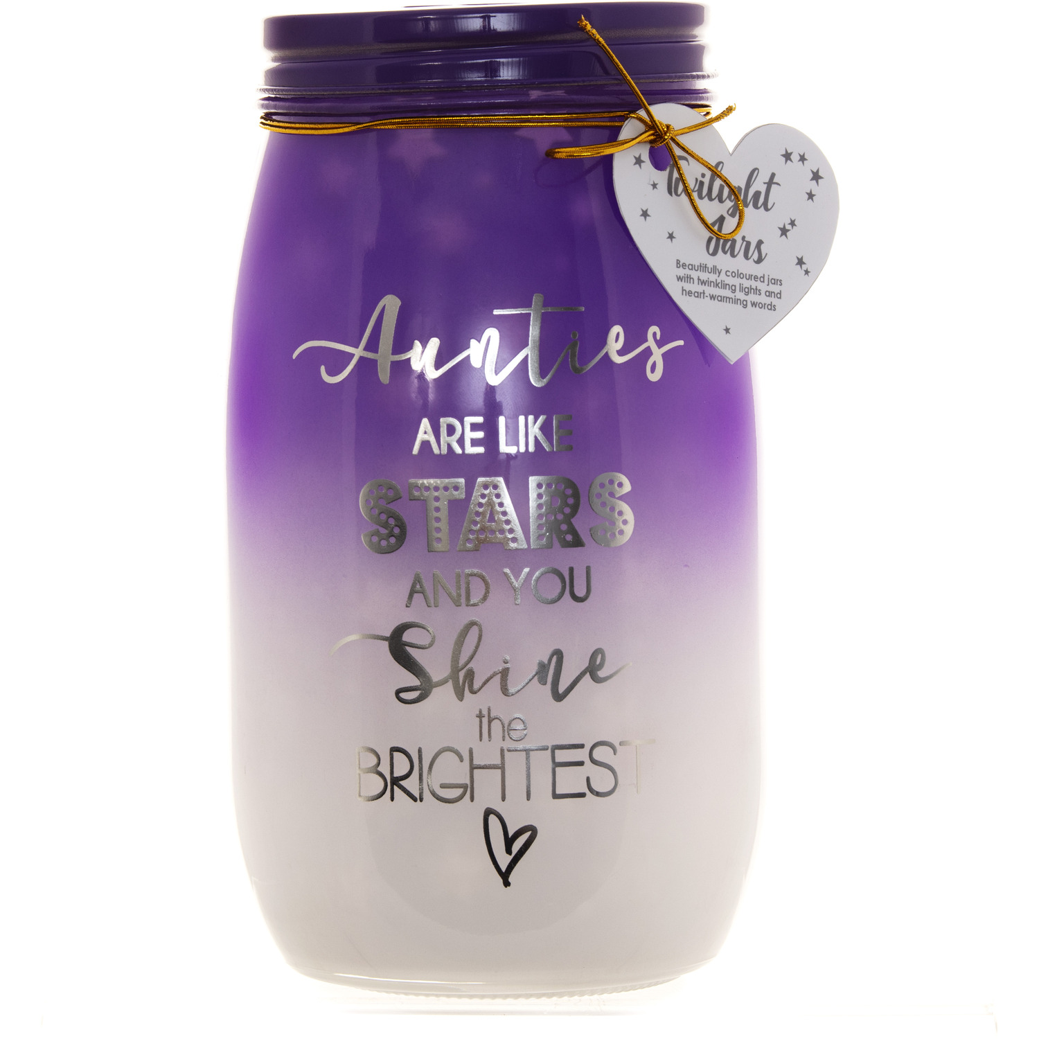 Twilight Jar (Auntie) - Purple