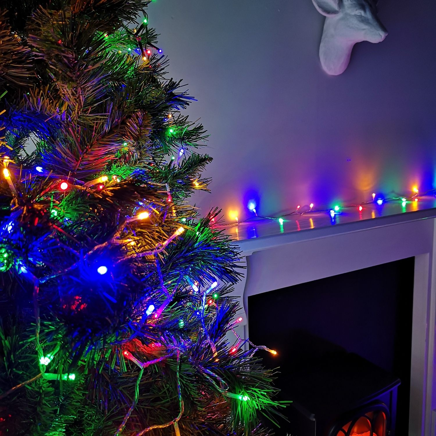 200 LED Christmas Multi Function Timer Lights