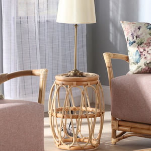 Beijing Rattan Side Table