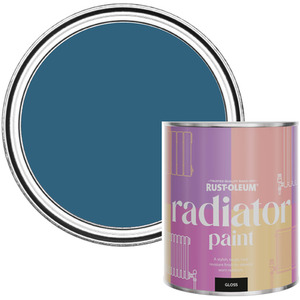 Rust-Oleum Radiator Paint in Gloss Finish - Cobalt 750ml