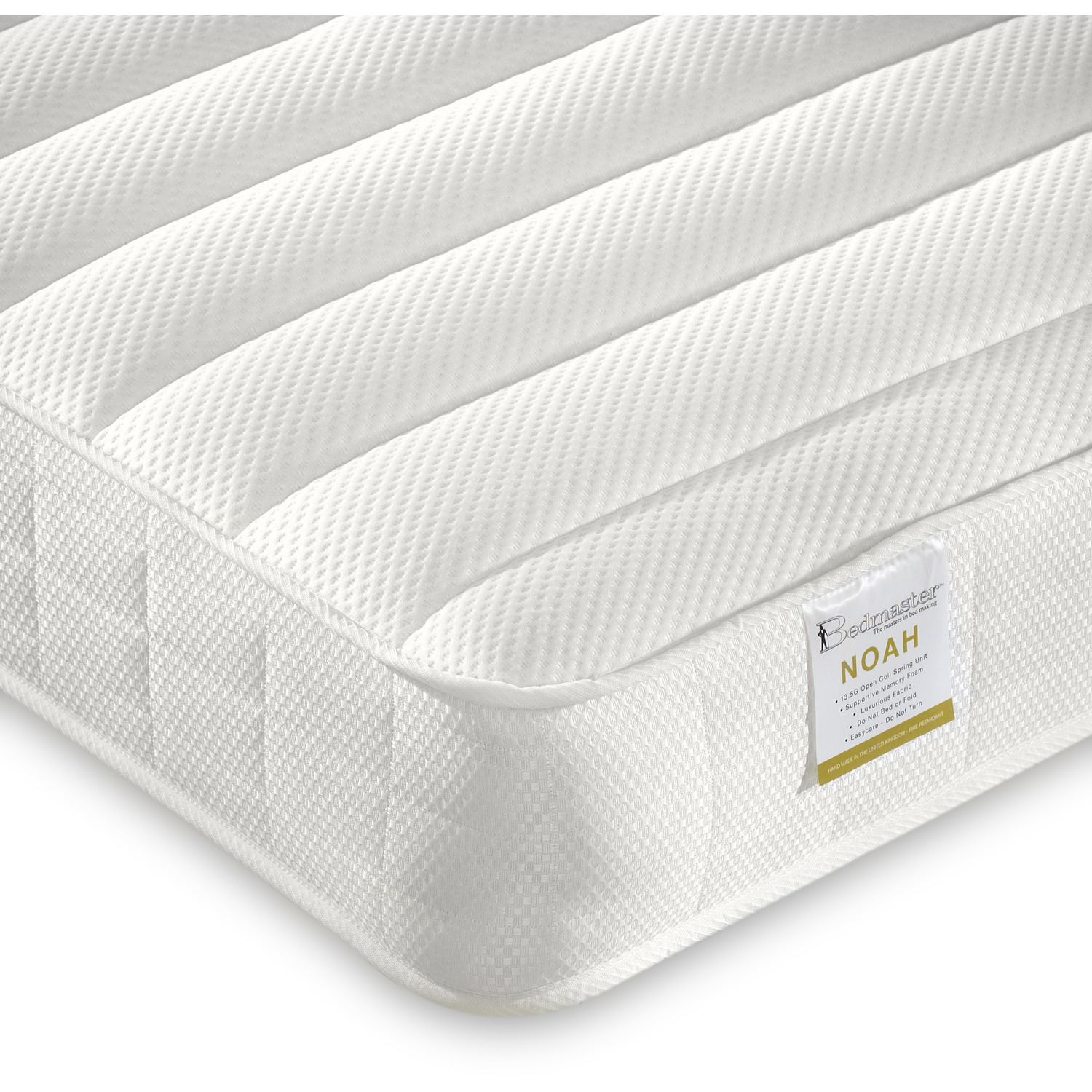 Carra White Triple Sleeper Bunk - White 100kg Sleeper Bunk And Memory Foam Mattress
