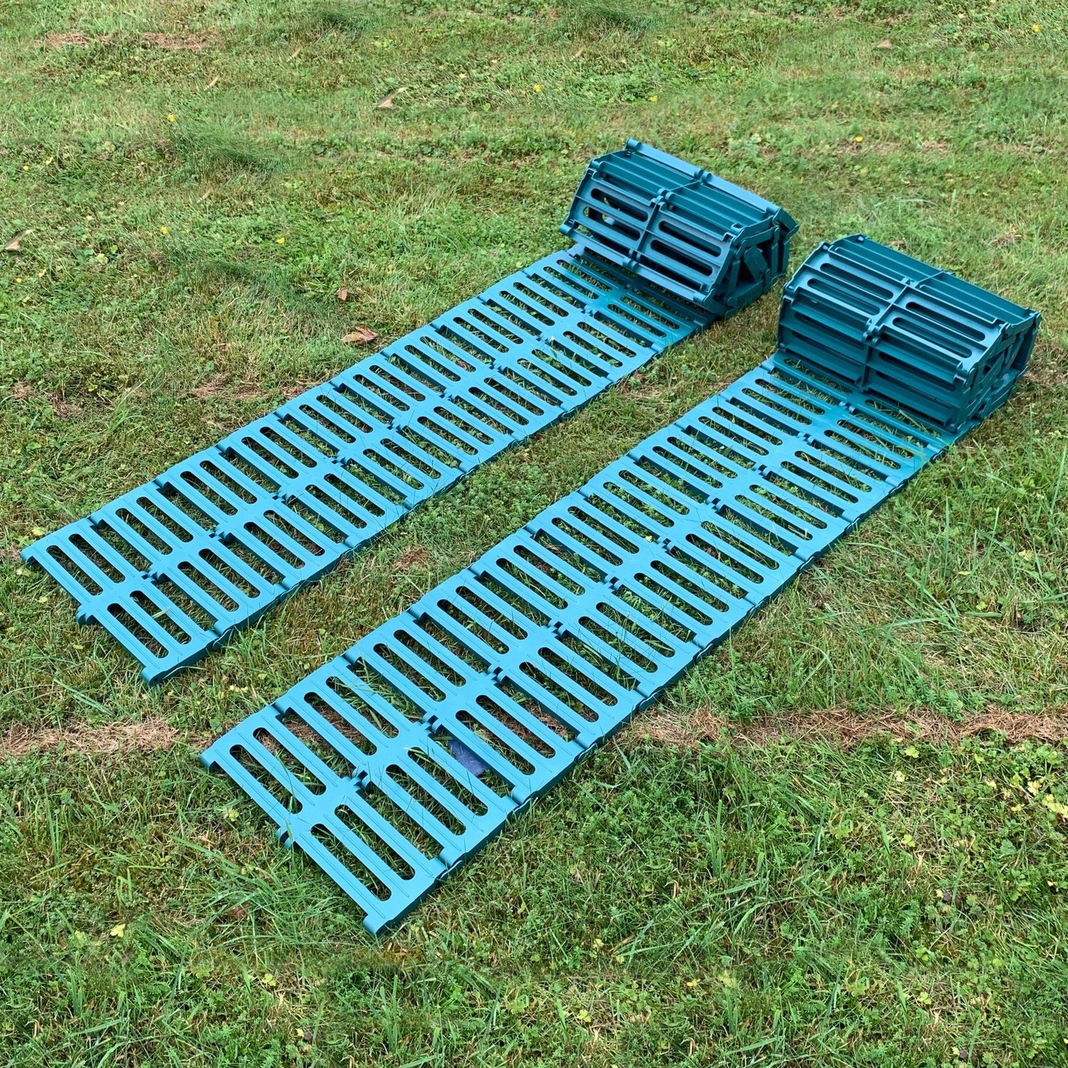 Roll Out Green Plastic Garden Track Path 3m Roll