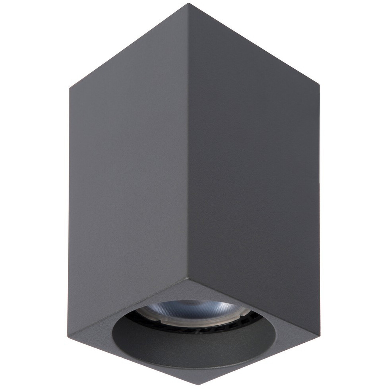 Delto Modern Surface Mounted Ceiling Spotlight Black - Grey 0 4kg