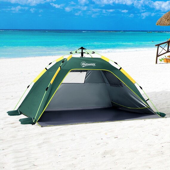 Outsunny Two Men Pop Up Tent