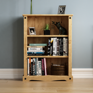 Corona 3 Tier Low Bookcase