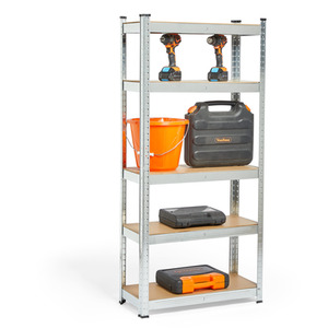 1.5m Heavy Duty 5 Tier Garage Shelving Unit