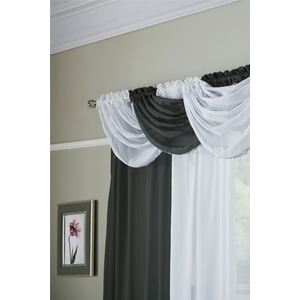 Glitter Voile Swag Panel