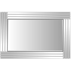 Grace Large Triple Glass Framed Mirror