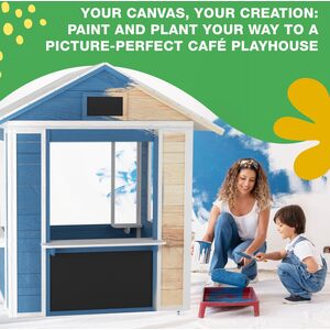 Brown Wooden Playhouse Cafe Shop  shot 5862724